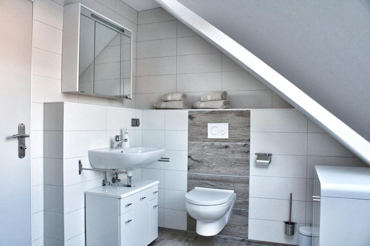 Nordsee Anker Unsere Moderne 87 Qm Ferienwohnung Mit Zwei Schlafzimmer In Norden Ortsteil Ostermarsch Eksteriør bilde