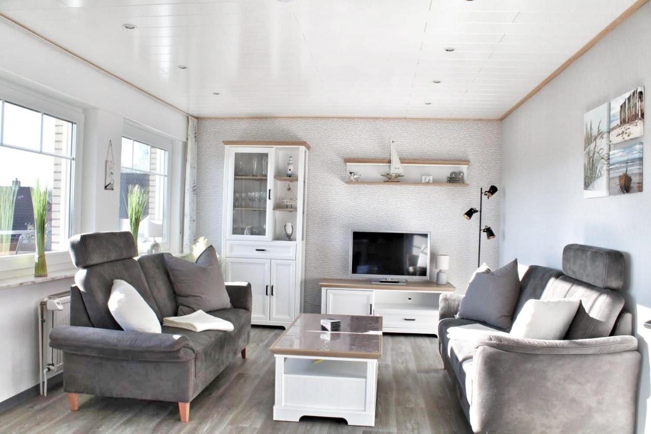 Nordsee Anker Unsere Moderne 87 Qm Ferienwohnung Mit Zwei Schlafzimmer In Norden Ortsteil Ostermarsch Eksteriør bilde